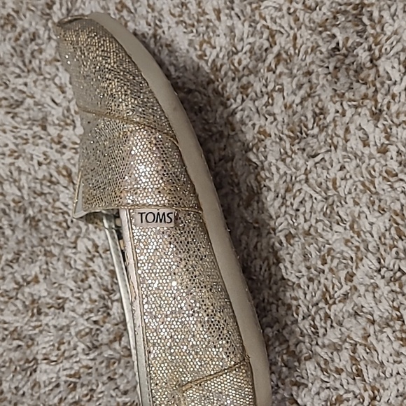 Silver sequined Tom's - Picture 3 of 4